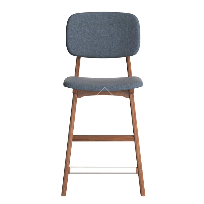 Modern Ivor Counter Stool 3D model image 2