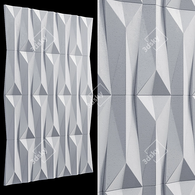 Modern Wall Tile Haru 2015 3D model image 2