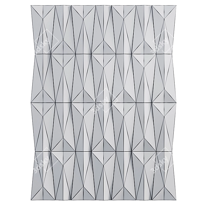 Modern Wall Tile Haru 2015 3D model image 4