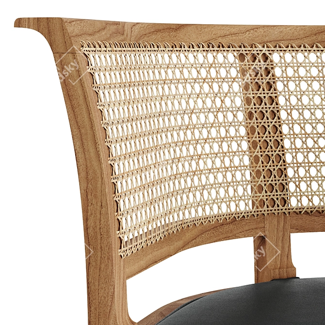 Carl Hansen Walnut Chair 73H 3D model image 4
