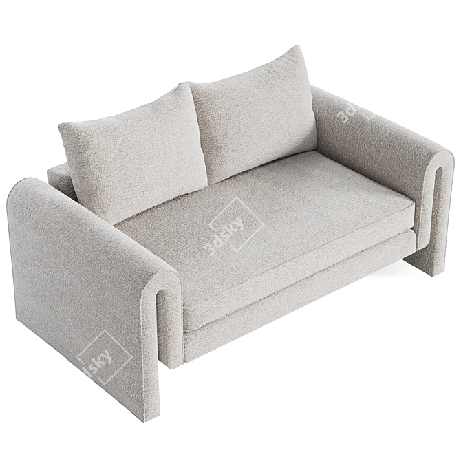 Mabelle Sofa by Urban Outfitters 3D model image 2