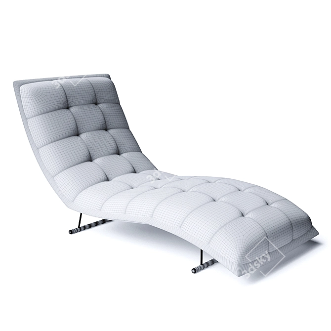 Roche Bobois ARIOSO Lounge Chair 3D model image 3