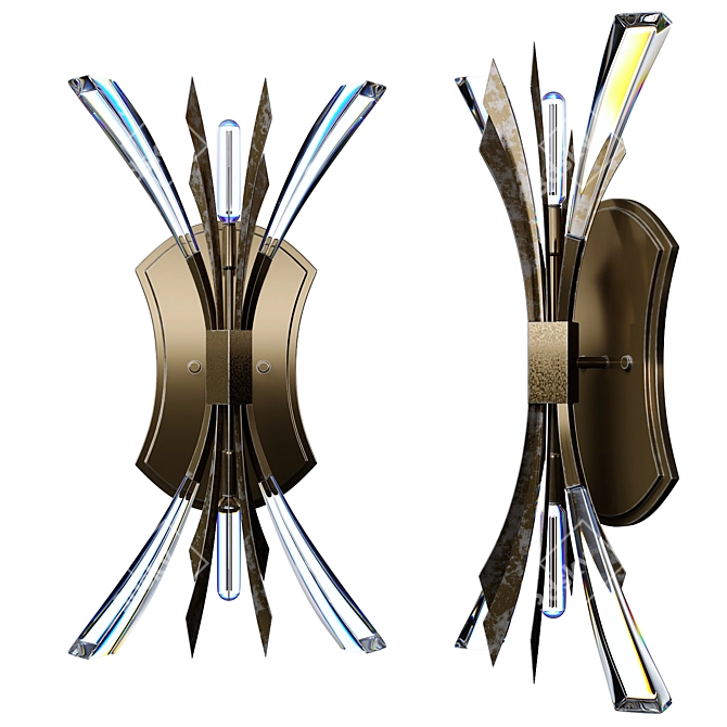 Hinkley Vida QN-VIDA2 Wall Sconce 3D model image 1