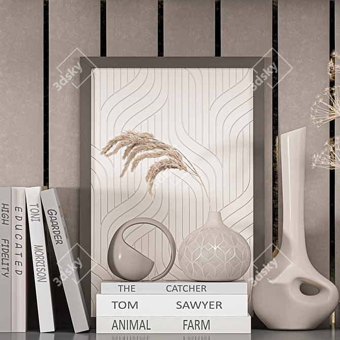 Luxury Decor Set 3D Models 3D model image 4