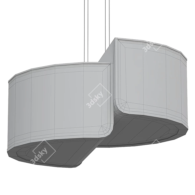 Heron Pendant Light Fixture 3D model image 2