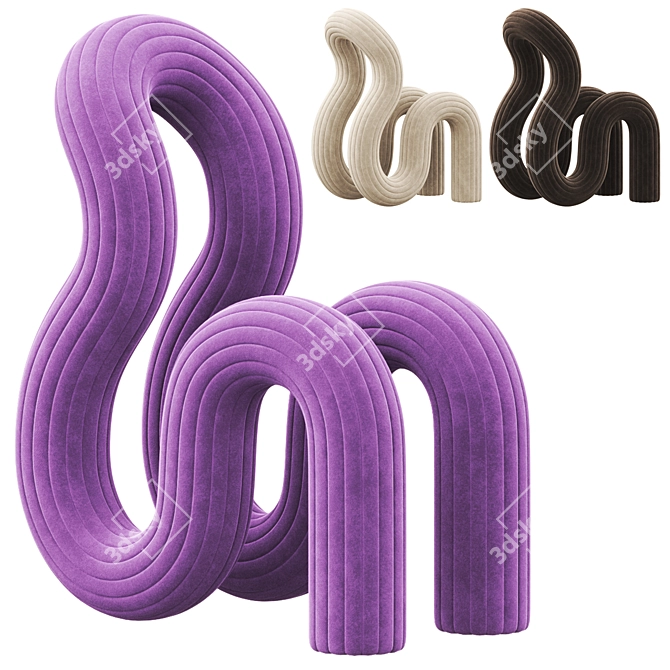 Modern ARA THOROSE 7M Chair 3D model image 1