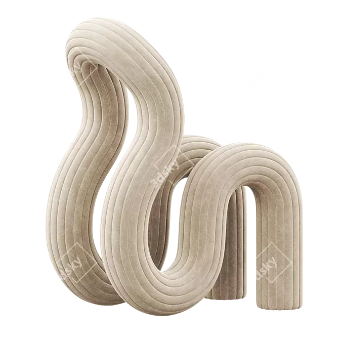 Modern ARA THOROSE 7M Chair 3D model image 3