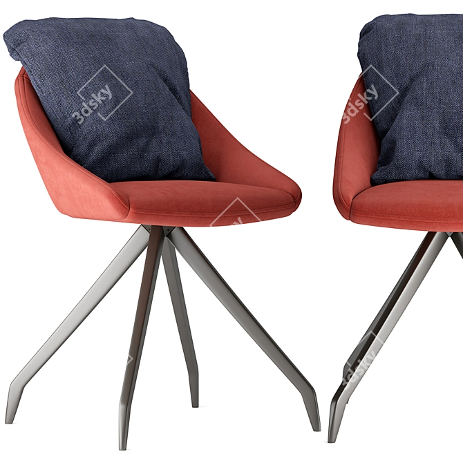 Ergonomic OGOGO Dexter Chair 3D model image 3