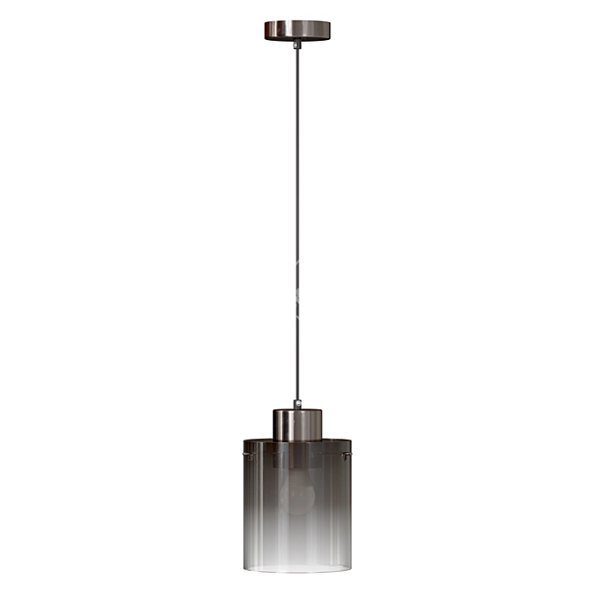  Trim 50227/1 Smoky Pendant Light 3D model image 1