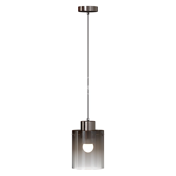  Trim 50227/1 Smoky Pendant Light 3D model image 2