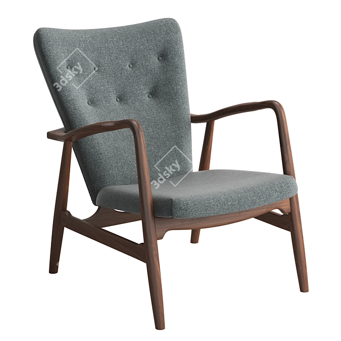 Aeon Addison Lounge Chair: Modern Elegance 3D model image 1