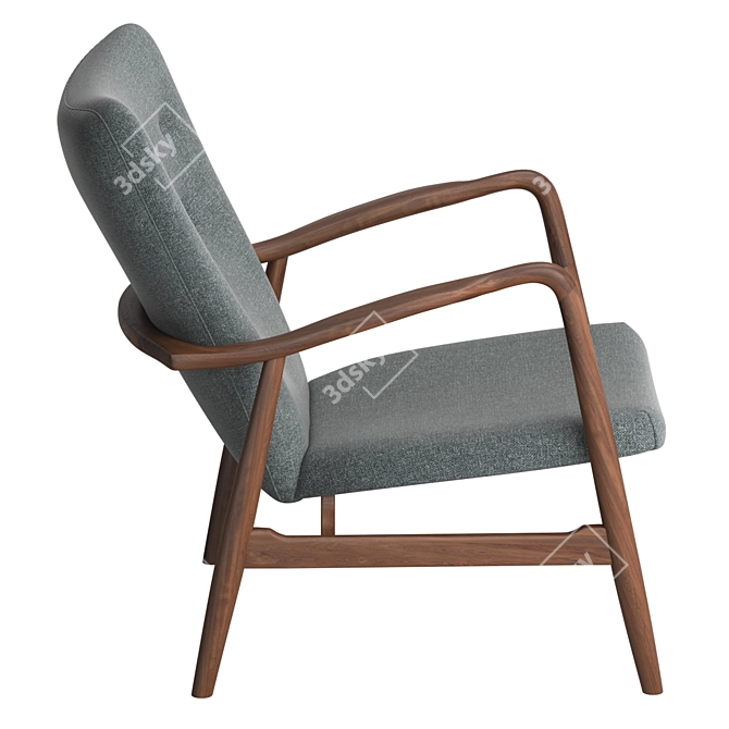 Aeon Addison Lounge Chair: Modern Elegance 3D model image 3