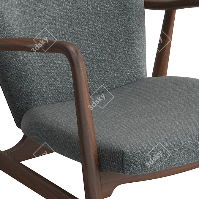 Aeon Addison Lounge Chair: Modern Elegance 3D model image 4