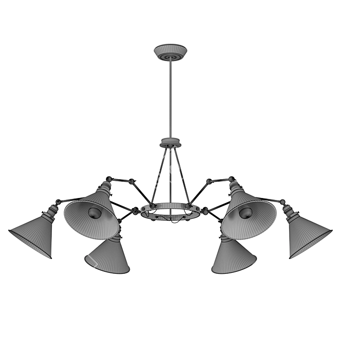 Elstead Lighting Pendant Light PV6-PN 3D model image 2