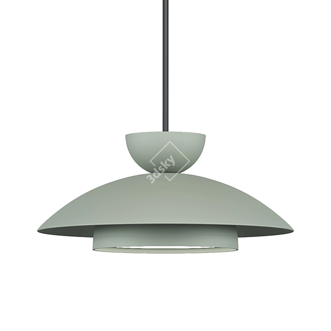 Nexia Pendant Light Collection Tires 3D model image 4