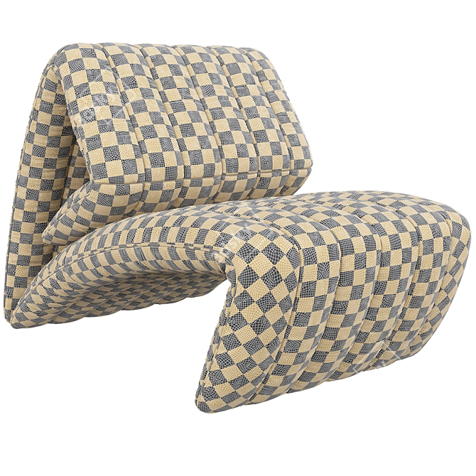 Sleek DS 266 Recliner Model 3D model image 4