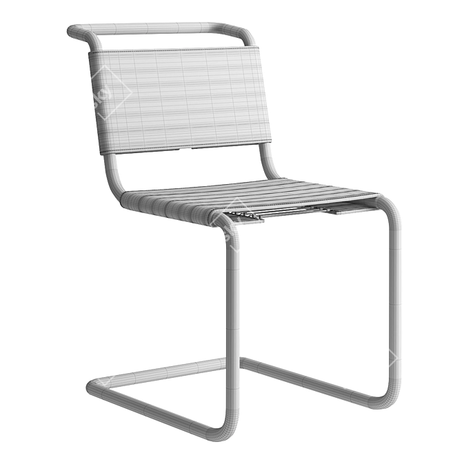 Modern B33 Chair | Sleek Design 3D model image 6