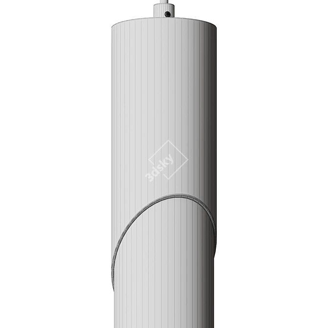 Modern Minimalist LED Pendant Light 3D model image 6