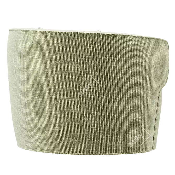 Sleek Elain Molteni Armchair 3D model image 2