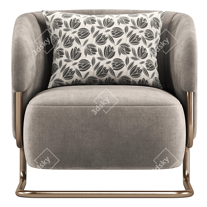 Elegant Marabu Chair by Ditre 3D model image 4