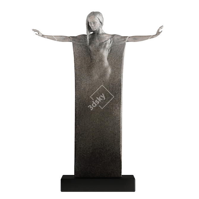  Abstract Human Sculptures Set 3D model image 2