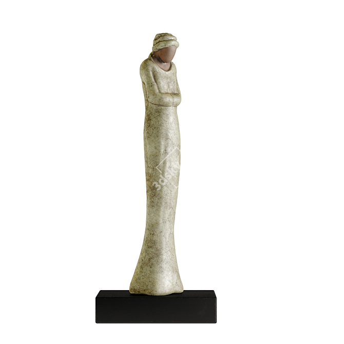  Abstract Human Sculptures Set 3D model image 3