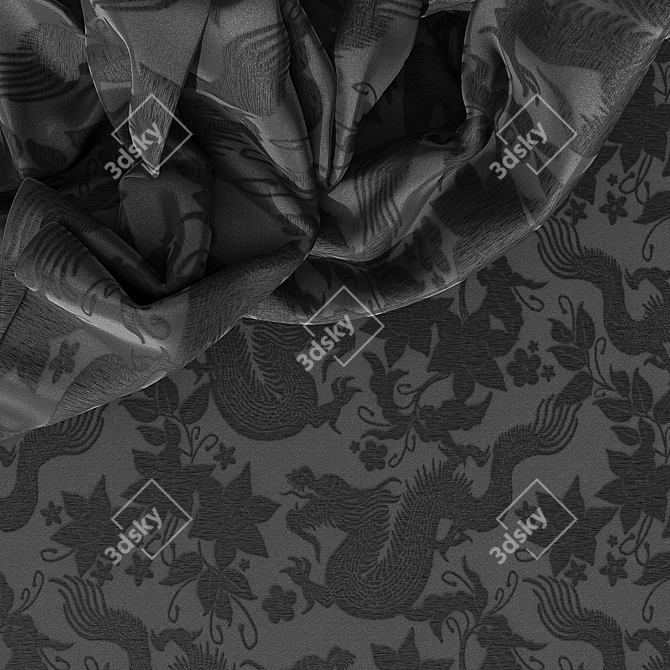  Seamless Texture Fabric Set 3D model image 1