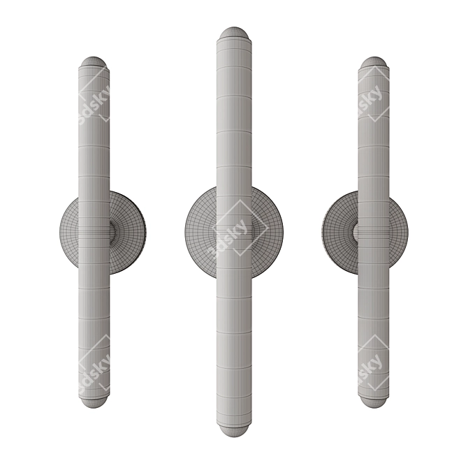 Ebell Medium Wall Sconce by Kelly Wearstler 3D model image 3