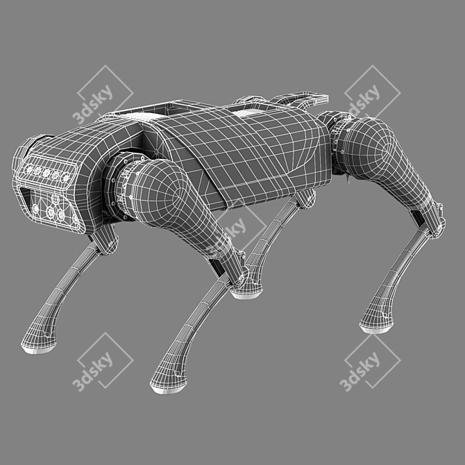 Xiaomi Cyberdog 3D Model Kit 3D model image 4