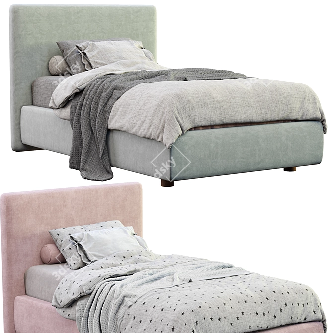 Poliform Arc Bed 3D Model 3D model image 2