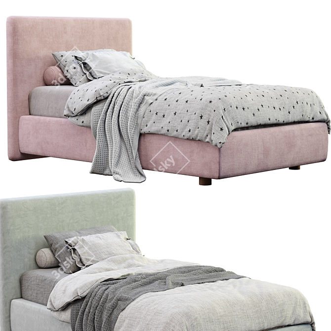 Poliform Arc Bed 3D Model 3D model image 3