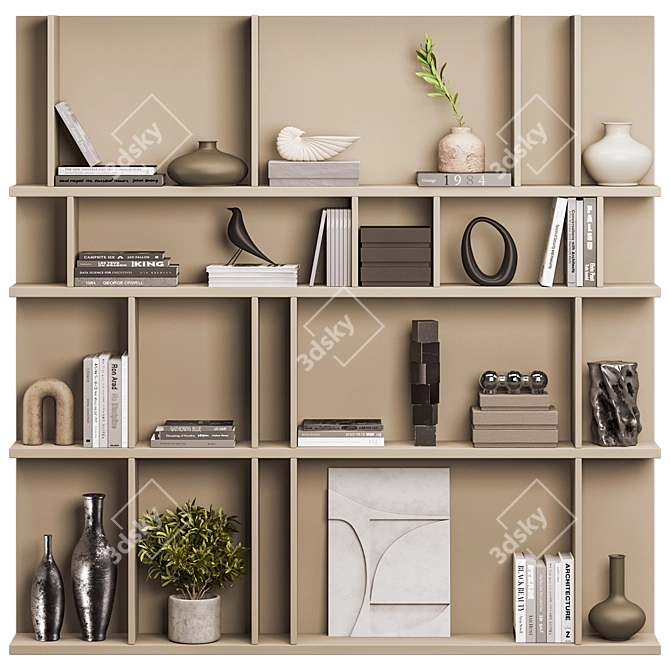 Modern BoConcept Como Wall System 3D model image 1