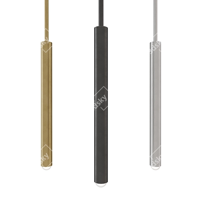 Kelly Wearstler Ebell Pendant Light 3D model image 1