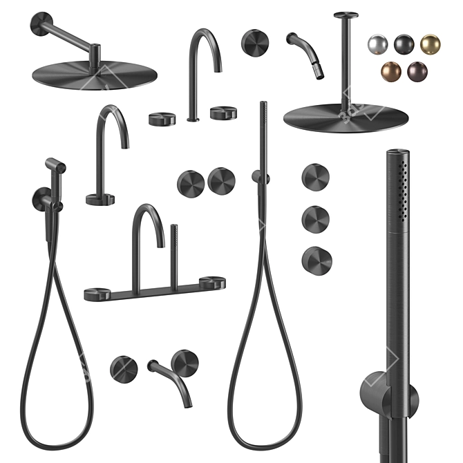 CEA GIOTTO Set: Design Masterpieces 3D model image 1