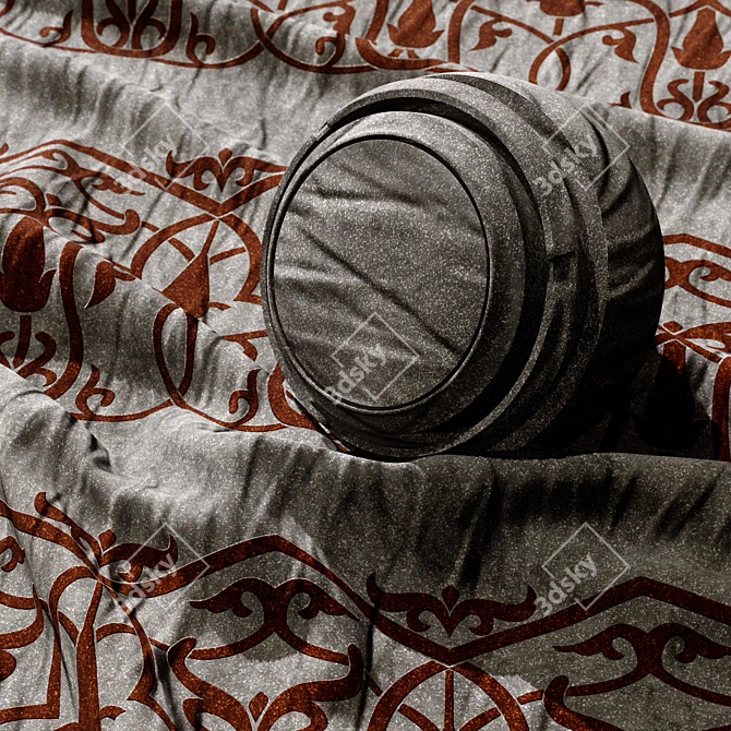  PBR Fabric Textures Set 3D model image 5