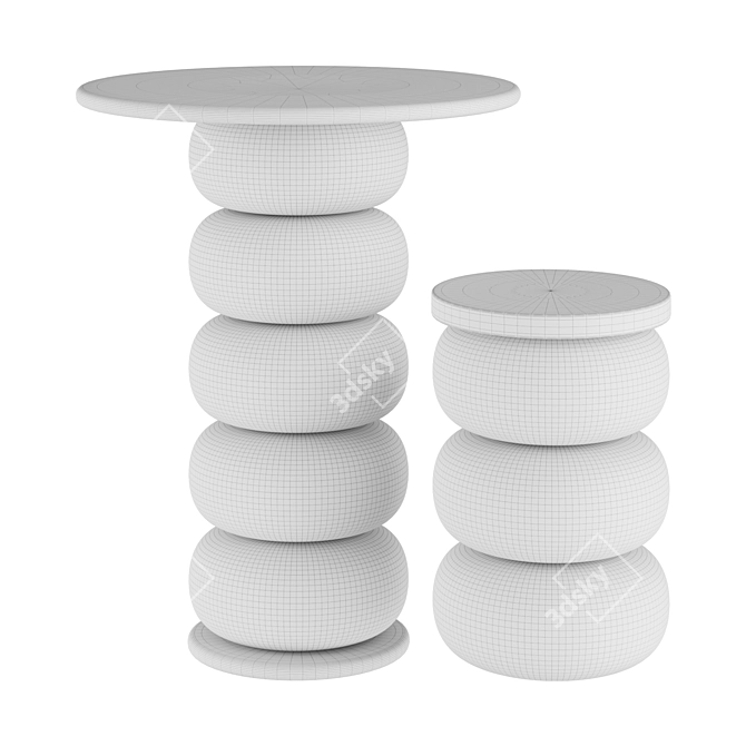 Modular Outdoor/Indoor Faituttotu System 3D model image 2