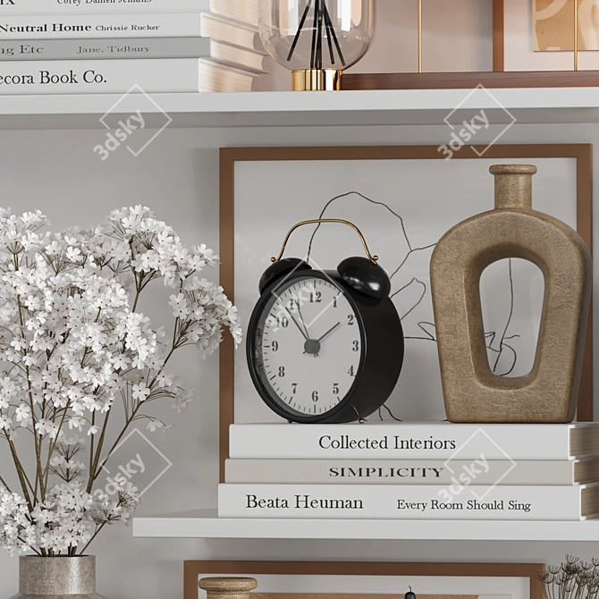 Luxury Home Decor Set - 17 3D model image 4