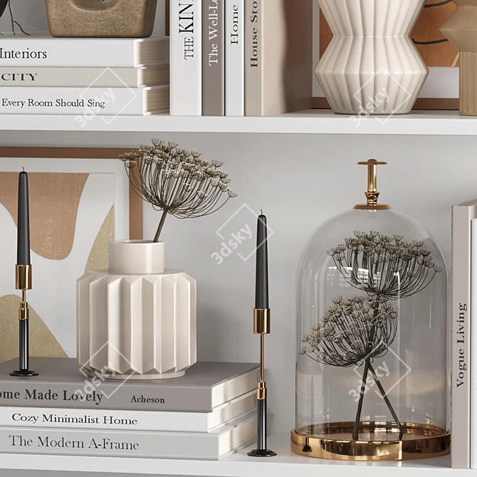 Luxury Home Decor Set - 17 3D model image 5