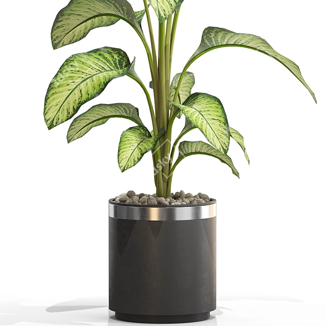  Botanical Bundle 664, High-Poly Greenery 3D model image 2