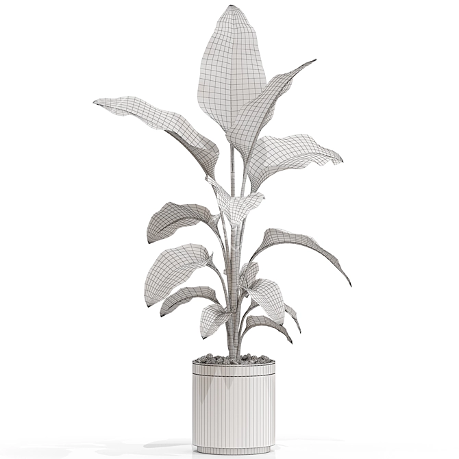  Botanical Bundle 664, High-Poly Greenery 3D model image 4