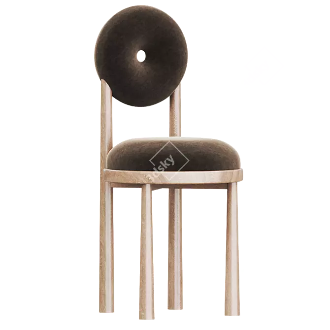 Modern Baba Chair 2017 Model 3D model image 2
