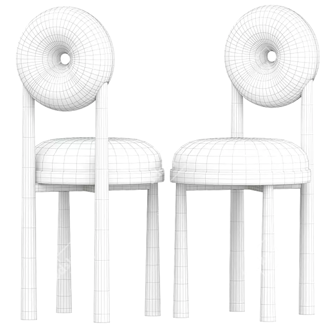 Modern Baba Chair 2017 Model 3D model image 6