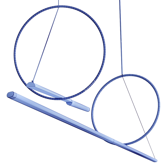 Elegant SIRIS Lighting Collection 3D model image 3