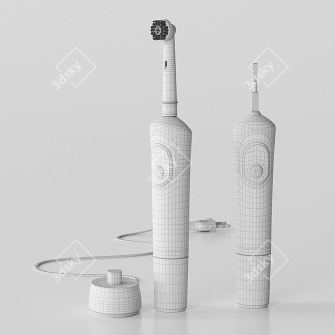 Braun Oral-B Vitality Electric Toothbrush 3D model image 6