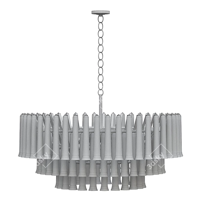 Julie Neill LED Chandelier 3D model image 2