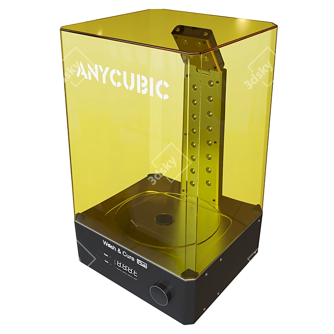 Anycubic Wash & Cure Plus: Compact Dimensions 3D model image 4
