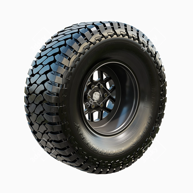 Toyo Tires 3D Model - High Poly 3D model image 5