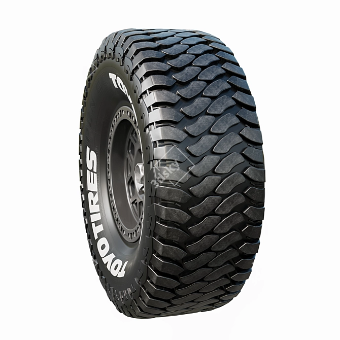 Toyo Tires 3D Model - High Poly 3D model image 7