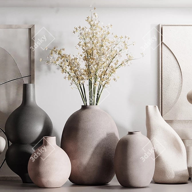 Elegant Decor Set26 - 2015 3D model image 2
