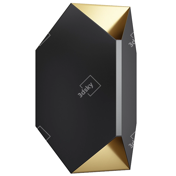 Contemporary CHAUSSON SCONCE Wall Fixture 3D model image 1